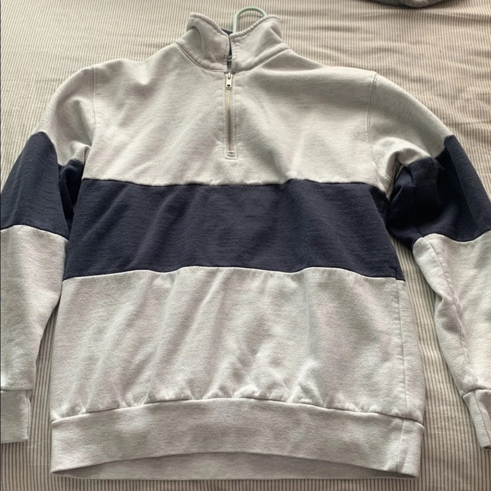 Brandy Melville color block zip up